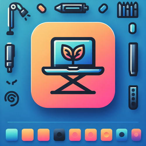 HumanCentric Vertical Laptop Stand