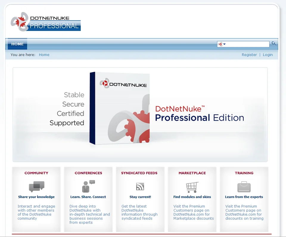 DotNetNuke (DNN)