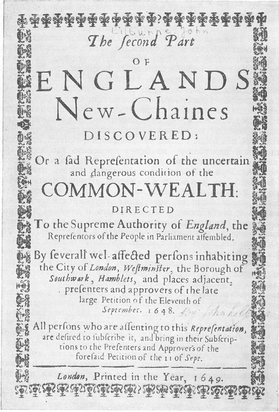 England's New Chains Discovered