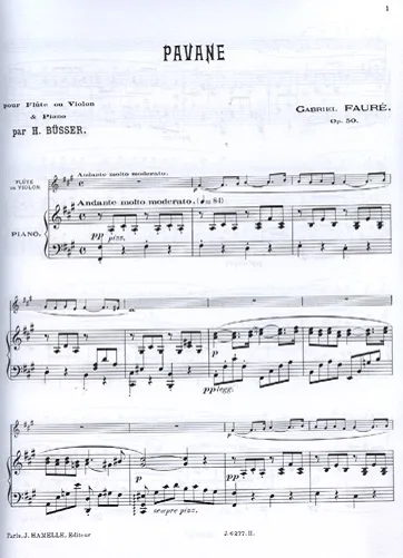 Fauré: Pavane, Op. 50