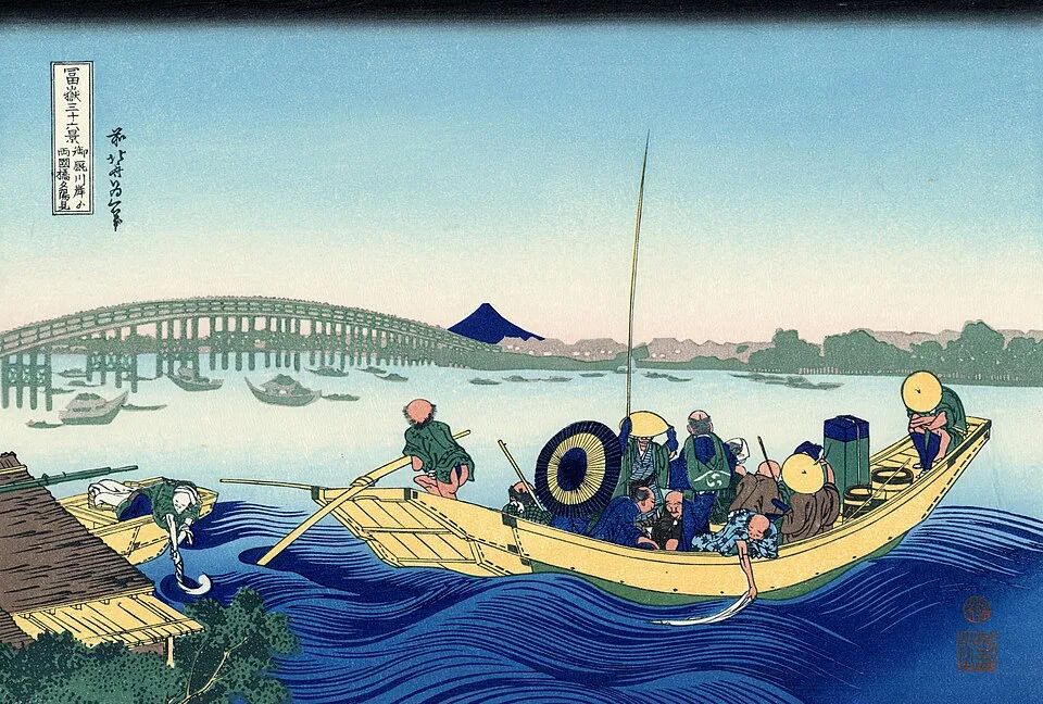 Fuji from Sumida River