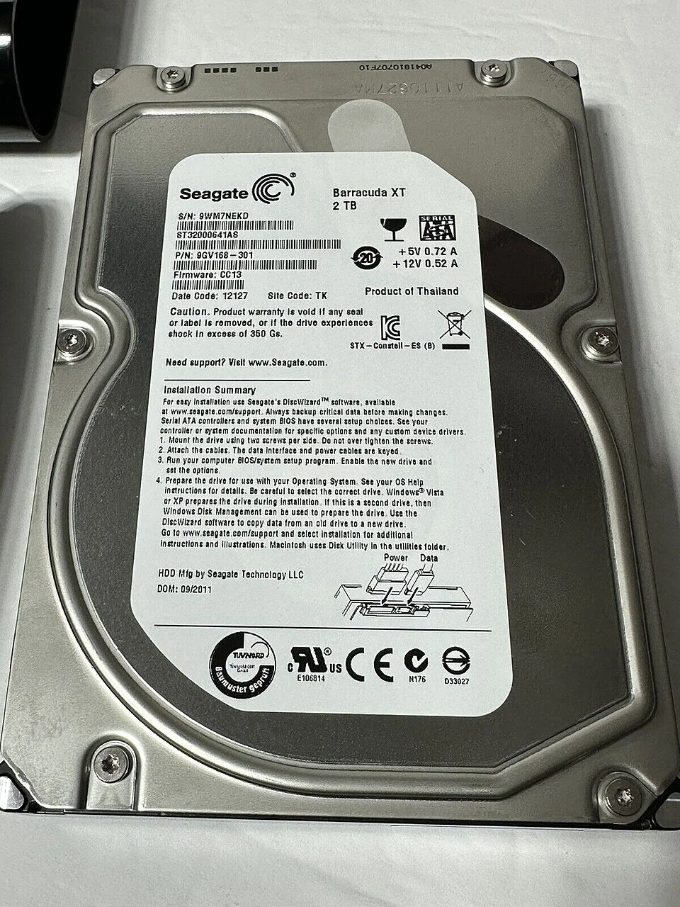 Seagate Barracuda 2TB