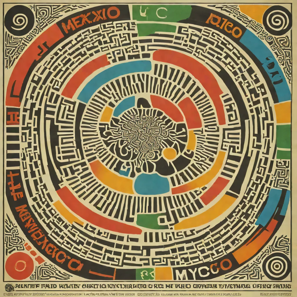 1968 Mexico City Olympics Official Poster (Lance Wyman)