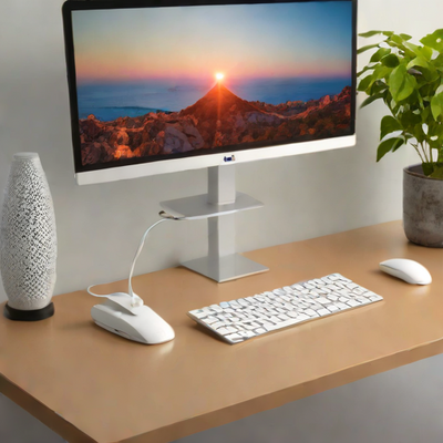 3M Monitor Stand with USB Charging Ports