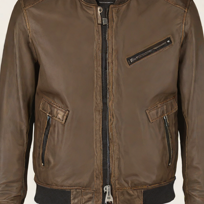 AllSaints Leather Bomber