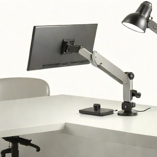 Adjustable Articulating Desk Clamp