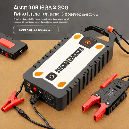 Audew 2000A Peak 1200A Jump Starter