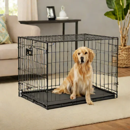AmazonBasics Folding Metal Wire Dog Crate