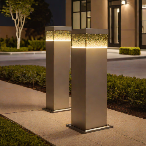 AuraGlow Solar Bollards