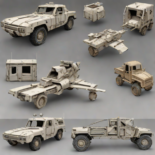 Articulated Resin Kit Redster