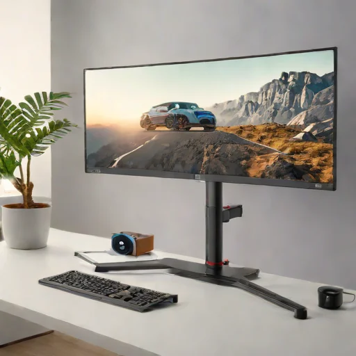 AVLT Single Monitor Arm (Pneumatic Lift)