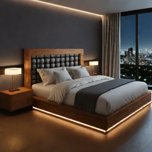 Artisan Oak Platform Bed