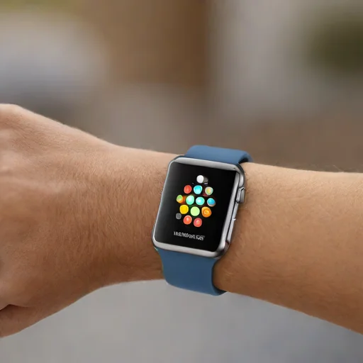 Apple Watch Series 9 (GPS, Midnight Sport Band, Large, Aluminum)
