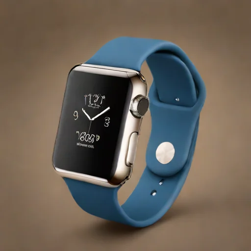 Apple Watch Series 9 (41mm, GPS, Stainless Steel, Deep Blue)