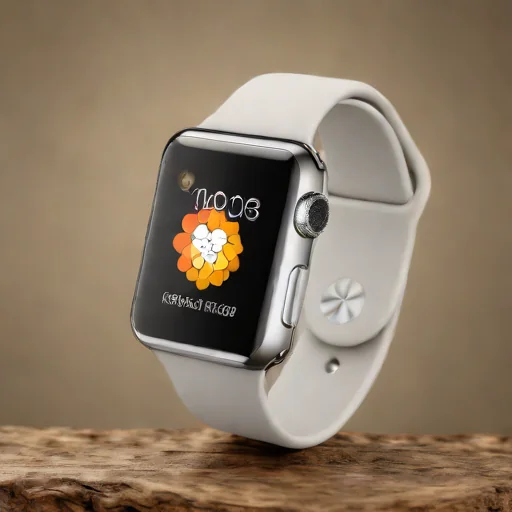 Apple Watch Series 9 (Silver Aluminum - Sport Band)