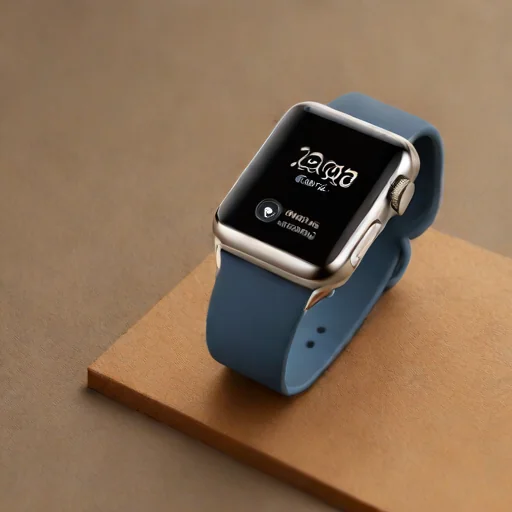 Apple Watch Series 9 (Silver Stainless Steel - Midnight Band)