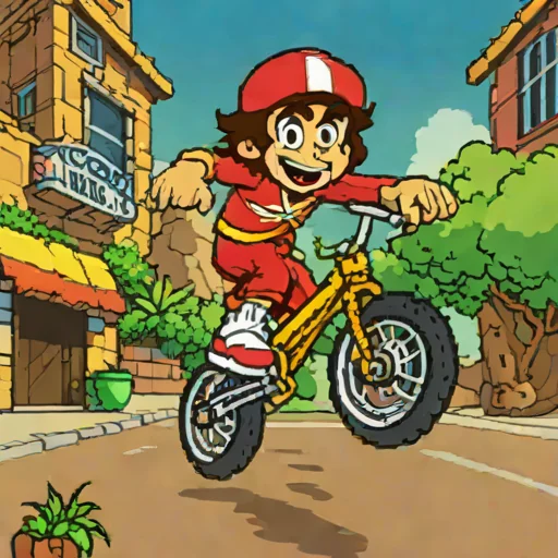 Alex Kidd BMX Trial