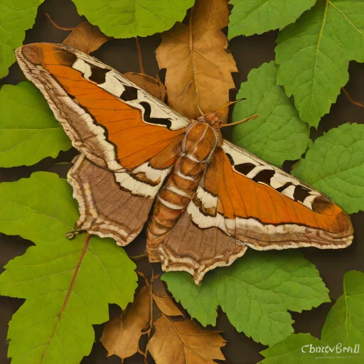 American lappet moth