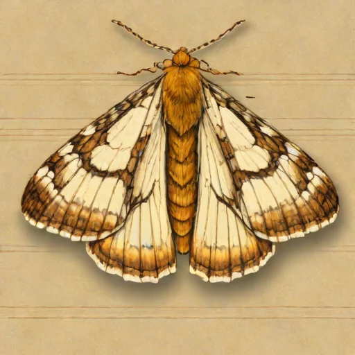 Angle shades moth