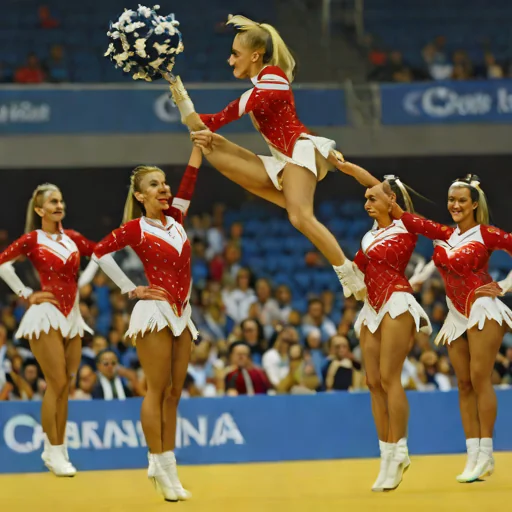 Acrobatic Cheerleading