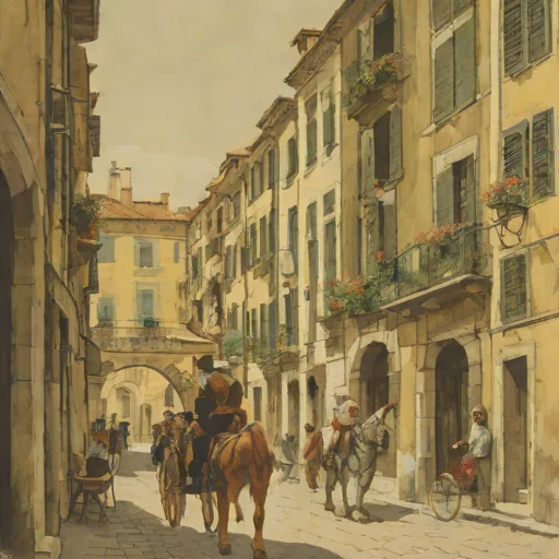 A Sentimental Journey Through France and Italy