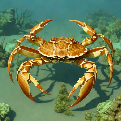 Angular Swimming Crab