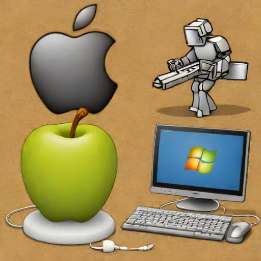 Apple-Microsoft rivalry