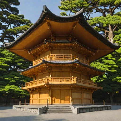 Anrakuji Octagonal Pagoda