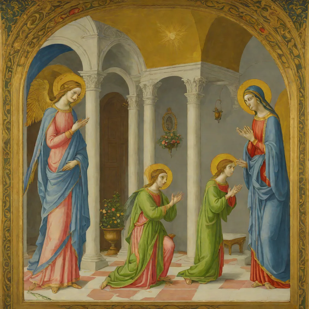 Annunciation (Fra Angelico, San Marco)