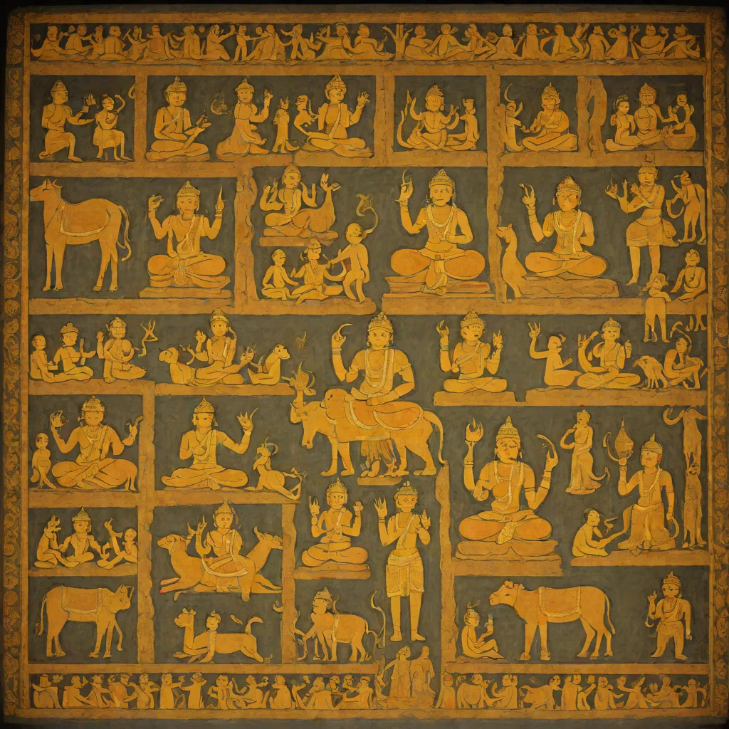 Ajanta Cave Paintings (Caves 1 & 2, India)