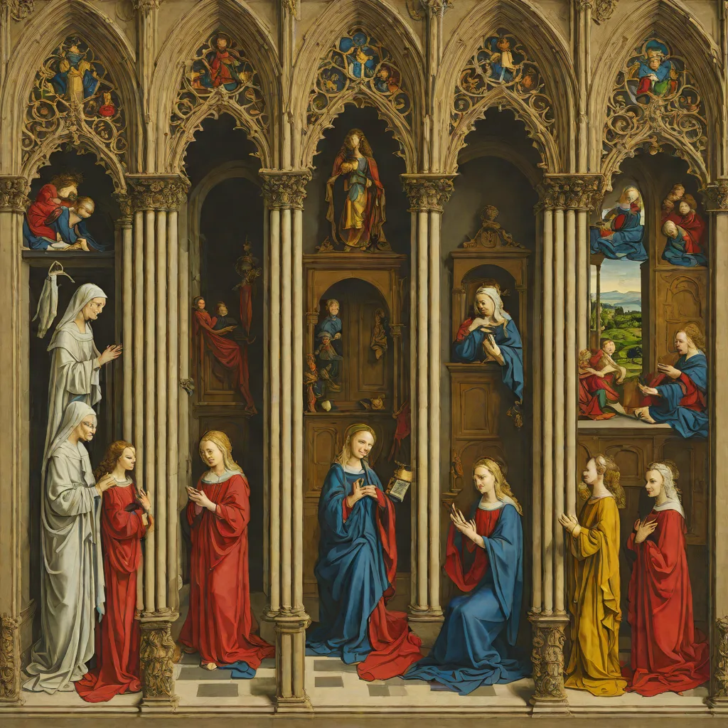Annunciation Triptych (Louvre)