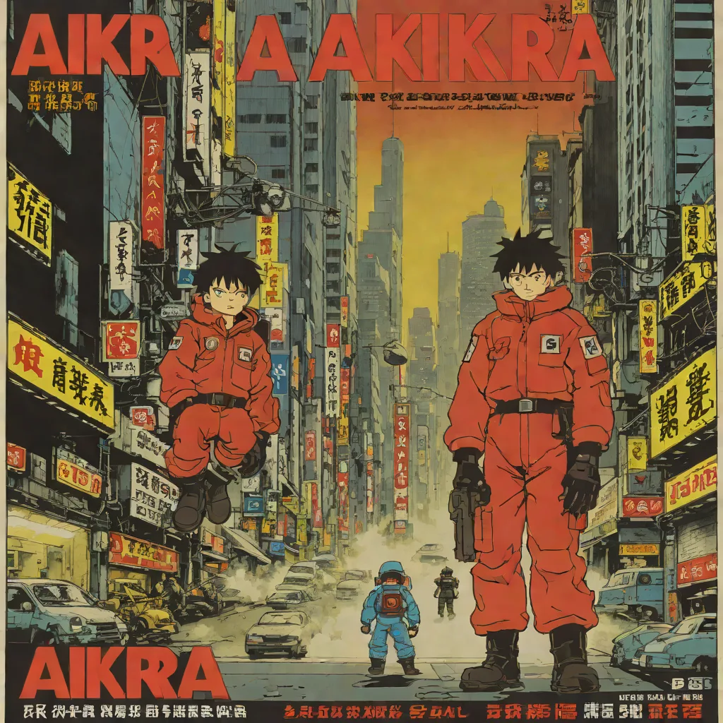 Akira (1988) Original Japanese Theatrical Poster