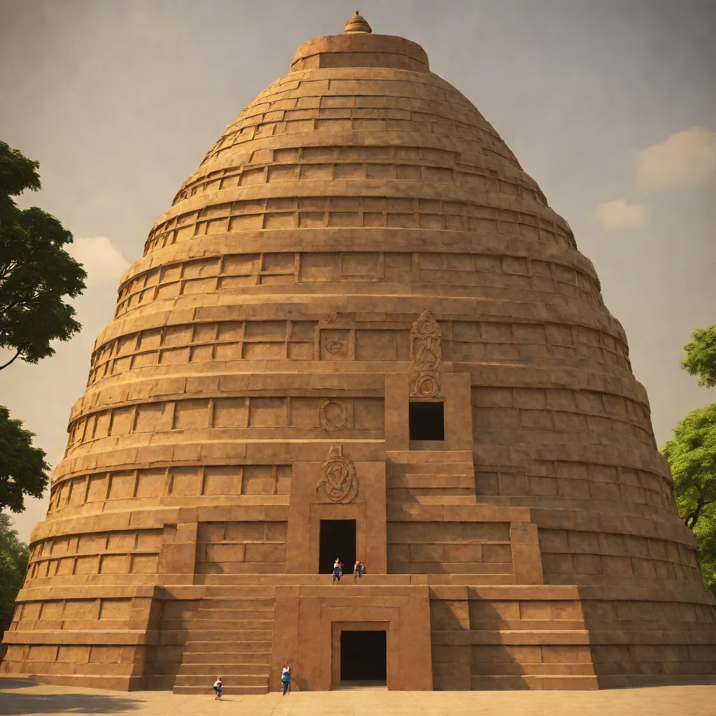 Ashoka Stupa, Teta