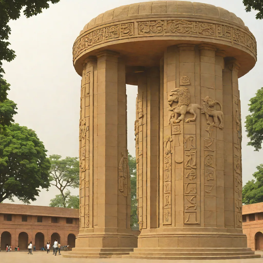 Ashoka Pillar at Sarnath