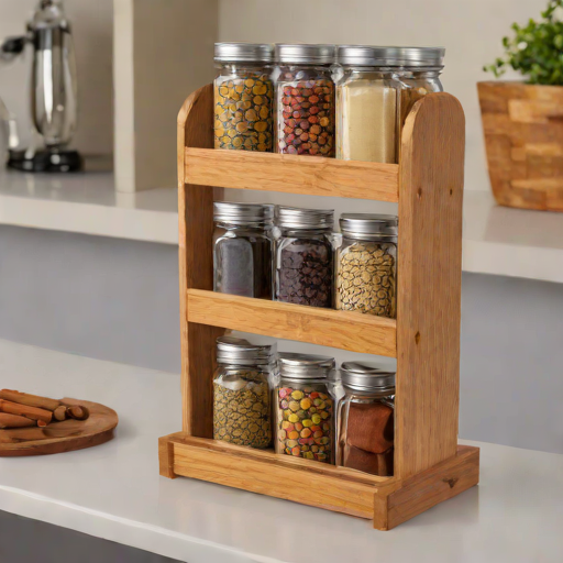 AmazonBasics 5-Tier Countertop Spice Rack