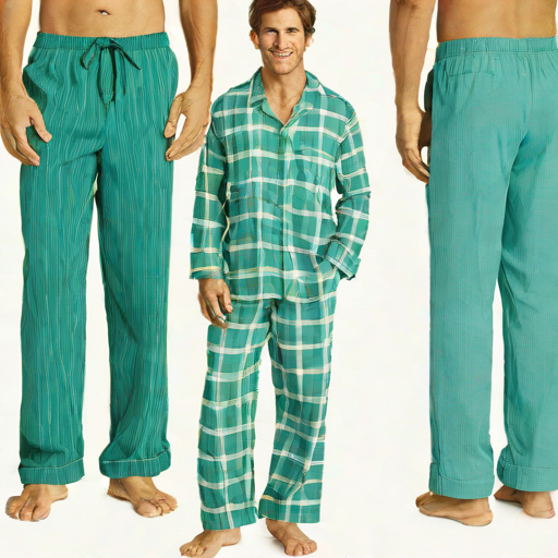 Amazon Essentials Men's Lightweight Woven Pajama Set