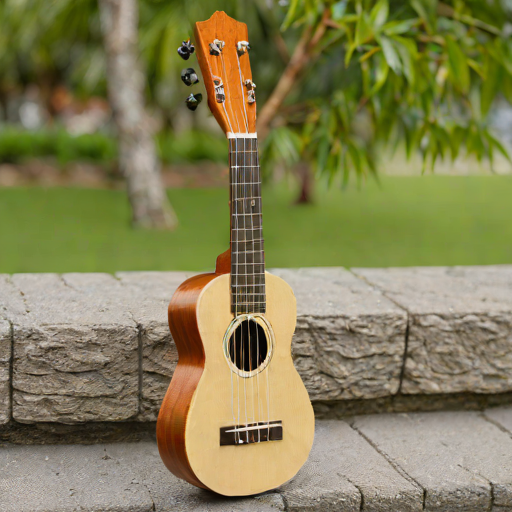 Aklot Spruce Soprano Ukulele