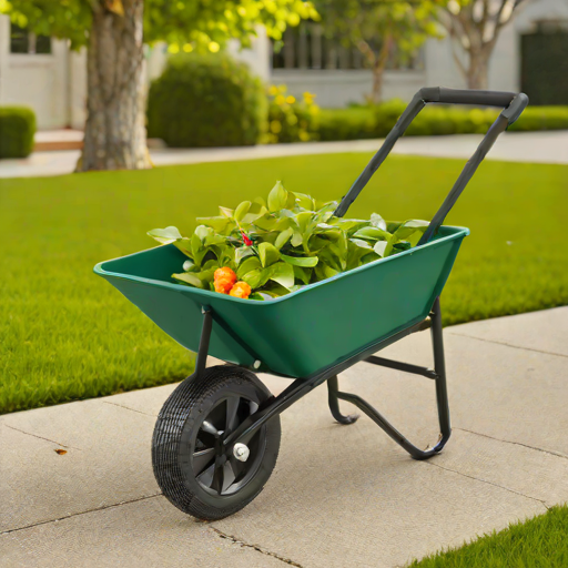 Amazon Basics Steel Wheelbarrow