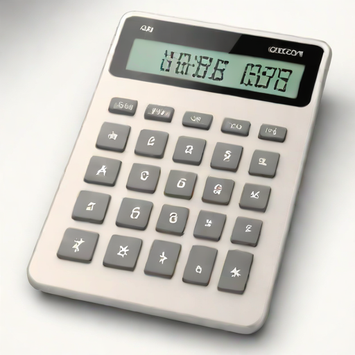 Addison + Joysay Desktop Calculator