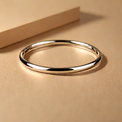 Amazon Basics Stainless Steel Bangle Bracelet