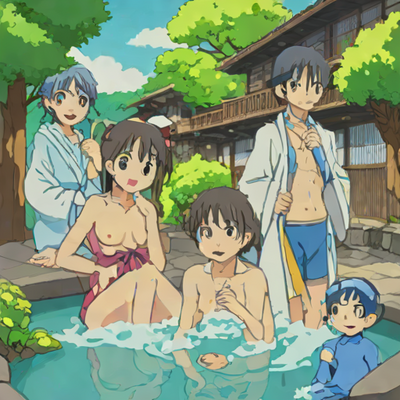 Aoki Hagane no Onsen (Blue Thermal Days)