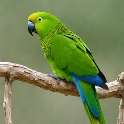 Barnard's Parrot (Cyanoloxia cyanocephala)