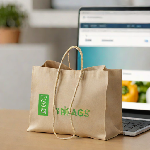 BioBags Foldable Shopping Bag