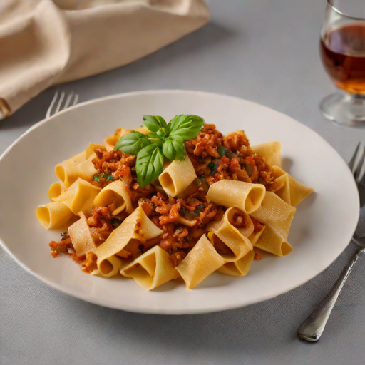 Bolognese Ragu with Pappardelle
