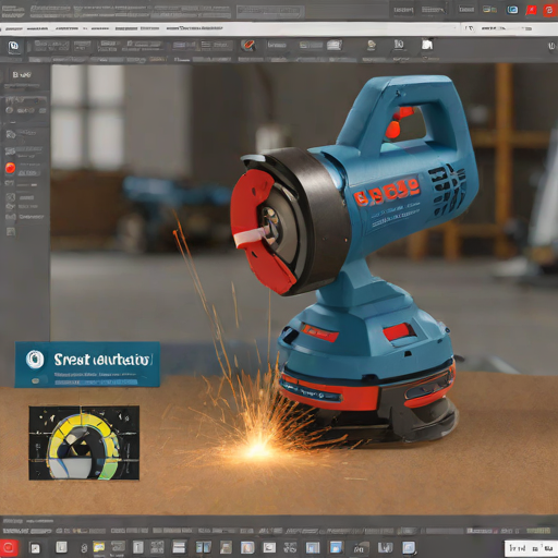 Bosch Cordless Angle Grinder