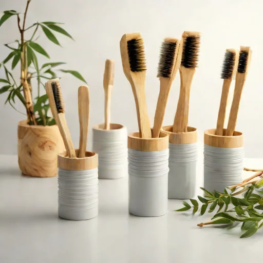 Bamboo Toothbrush Holders