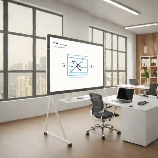 Boardroom Pro Adjustable Whiteboard