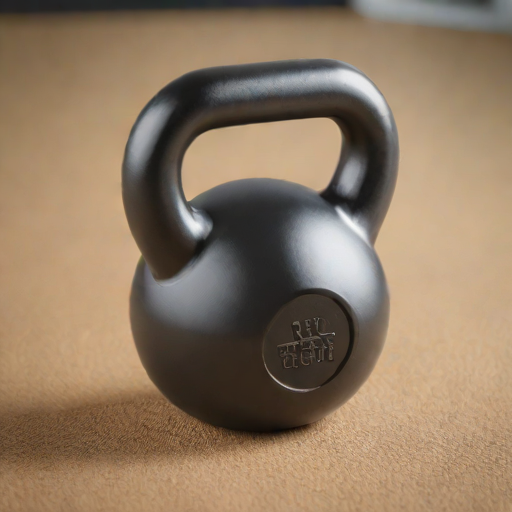 Black Cloud Kettlebell (Rubber Coated)