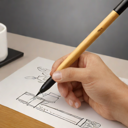 Bamboo Stylus Grip