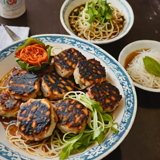 Bun Cha at Huong Lien (Bun Cha Ta)